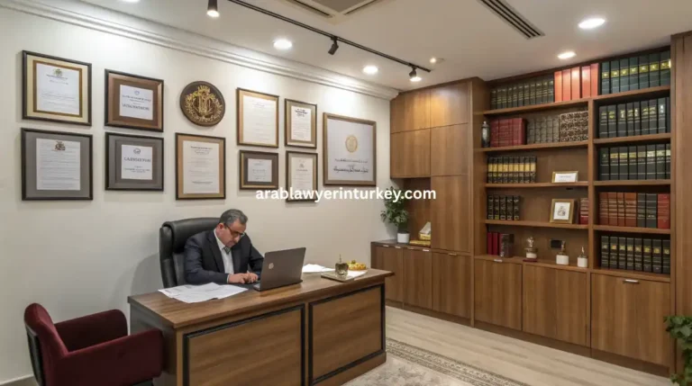 محامي تركي يتكلم العربية